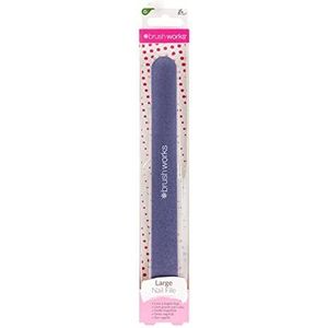 Brushworks - Large Nail File - Nagelvijl - Dubbelzijdig - 1 st
