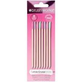 Brushworks - Cuticle Crystal Sticks - 8 st