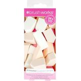 brushworks - Assorted Make Up Sponges - 24 st - Make-up Sponzen