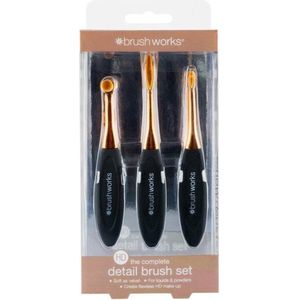 Brushworks Detail Brush Set  3 stk.
