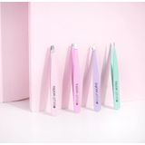 brushworks - Combination Tweezer Set - Pastels - 4 Stuks