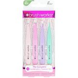 brushworks - Combination Tweezer Set - Pastels - 4 Stuks