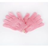 Brushworks Peeling handschoenen, roze,