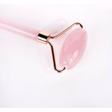 Brushworks - Rose Quartz Jade Roller & Gua Sha - Roze - Harsroller en Gua Sha