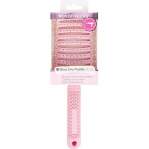 Brushworks Föhnen Paddle Borstel, Roze