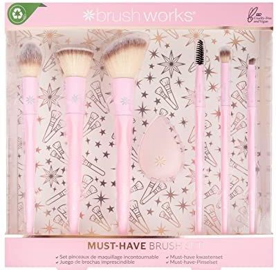 Brushworks - Must Have Brush Set - Make-Up Borstels - 7 Stuks - Synthetisch