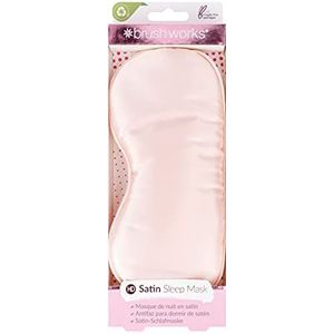 brushworks - Satin Sleep Mask - Slaapmasker - Satijn - 1 Stuk