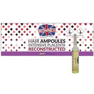 Ronney - Hair Ampoules Intensive - Placenta - 12 x 10 ml