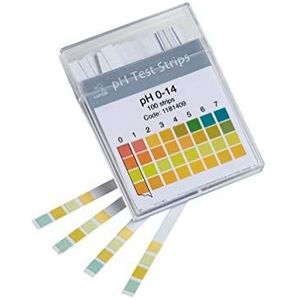 Camlab 1181409 PH teststrips, PH 0–14 (100 stuks)