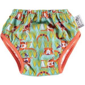 Trainingsbroekje Tijgers - Oranje/Groen - Small - circa 10/11 kg - Close