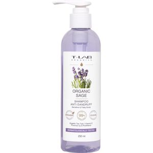 T-LAB Organic Sage Anti-Dandruff Shampoo 250ml