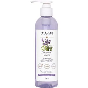 T-LAB Organics Organic Sage Anti-Dandruff Shampoo Anti-Ross Shampoo ml