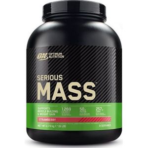 Optimum Nutrition Serious Mass - Vanilla - Mass Gainer - Weight Gainer - 2727 gram (8 servings)