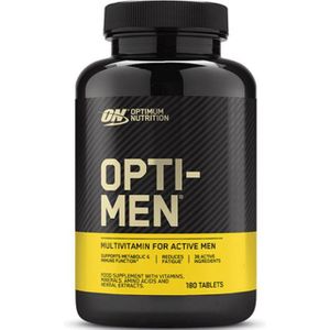 Optimum Nutrition Opti-Men - Multivitamine Man - Vitamines, Mineralen en Plantenextracten - 180 capsules