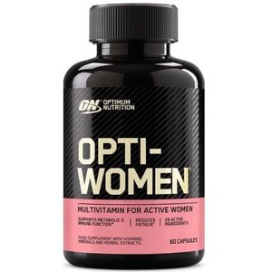 Optimum Nutrition Opti-Women - Multivitamine Vrouw - Vitamines, Mineralen en Plantenextracten - 60 Capsules