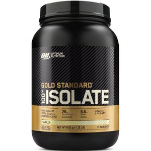 Optimum Nutrition Gold Standard 100% Isolate - Whey Protein Isolaat - Vanilla Eiwitshake - 930 gram (31 shakes)