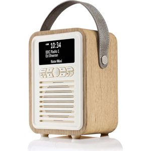 View Quest - Retro Mini - DAB/DAB+ Digitale en FM-radio - Bluetooth-verbinding - 60 Radiovoorinstellingen