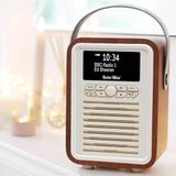 VQ - Retro Mini - DAB/DAB+ Digitale & FM-radio - Walnoot