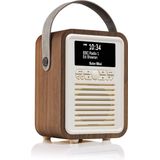 VQ - Retro Mini - DAB/DAB+ Digitale & FM-radio - Walnoot