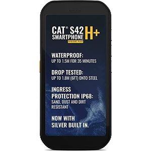 Caterpillar S42 H+ Android 3 + 32 GB, 14,9 cm (5,5 inch), zwart