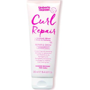 Umberto Giannini - Curl Repair & Grow Shampoo - 250 ml - Vegan Haarproduct - Voor Krullen