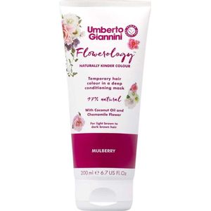 Umberto Giannini - Flowerology Temporary Colour Mask Mulberry - 200ml