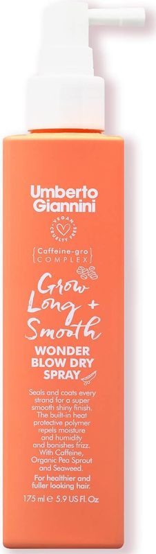Umberto Giannini - Grow Long + Smooth Wonder Blow Dry Spray - 150ml - Föhnspray
