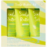 Scalp Restore Starter Kit - 3 x 50 ml - Scalp Scrub - Scalp Shampoo - Scalp Conditioner