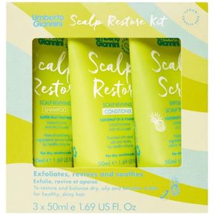 Scalp Restore Starter Kit - 3 x 50 ml - Scalp Scrub - Scalp Shampoo - Scalp Conditioner