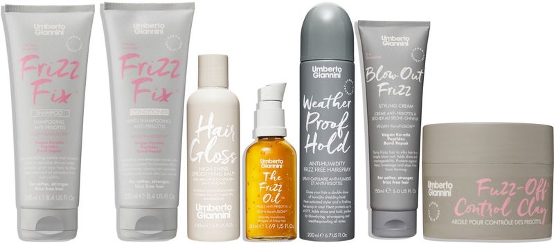 Umberto Giannini - The Ultimate Frizz Fix Haar Set - Inclusief Shampoo en Conditioner - 250ml