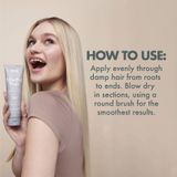 Haarcrème - Blow Out Frizz Styling Cream - 150ml - Vegan KeraFUSION™