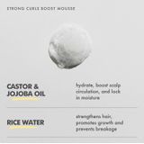 Umberto Giannini - Strong Curls - Styling Mousse - 290ml - Natuurlijke Ingrediënten