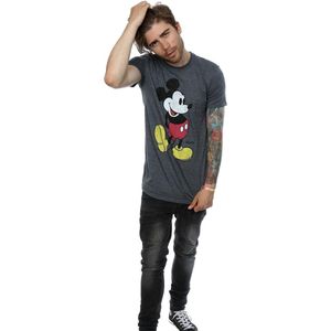 Disney Heren Mickey Mouse Classic Kick T-Shirt
