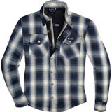 Merlin - Axe - Motorshirt - Blauw Wit