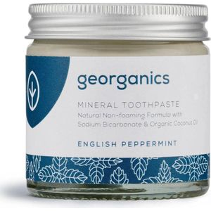 Tandpasta - Pepermunt - 100% Natuurlijk - Fluoride & SLS Vrij - Zero-waste Verpakking