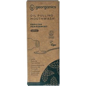 Georganics - Oil Pulling Mondwater - Engelse Pepermunt