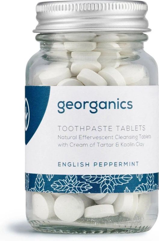 Tandpasta Tabletten - Pepermunt - Vegan - Plasticvrij