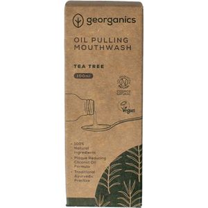 Georganics - Oil Pulling - Mondwater - Tea Tree