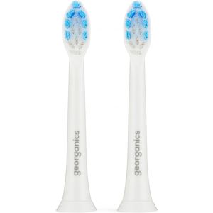Georganics - Vervangingsopzetborstels - Zacht - DuPont 152 - 2 Stuks