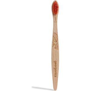 Georganics - Biologische Tandenborstel - Beukenhout - Medium-Harde Borstel