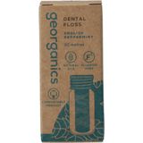 Georganics - Flosdraad - Ahimsa-zijde - Pepermunt - 30 meter - Natuurlijk en Fluoridevrij