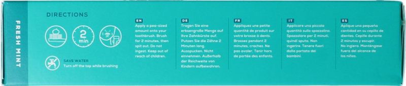 Georganics - Tandpasta - Frisse Munt - 75 ml - Natuurlijke Ingrediënten