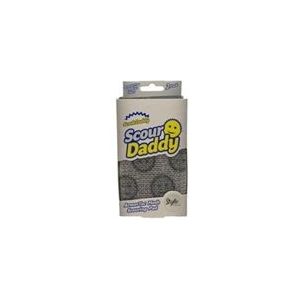 Scrub Daddy Scour Daddy Schuurspons, keukenstempel, herbruikbare schraper en ArmorTec coating, schraper, schraper, effectief als een metalen spons, 2 stuks