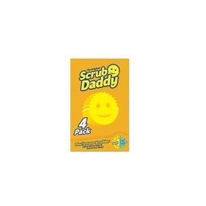 Scrub Daddy | Original sponzen | geel | 4 stuks