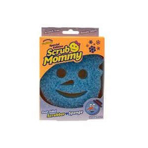 Scrub Daddy | Scrub Mommy Special Edition Kerst | Blue Snowman spons