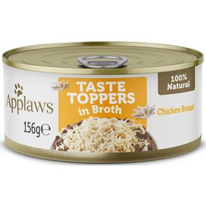 Applaws Dog Taste Toppers Kip in bouillon 156 gr. - per 12 stuks