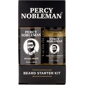 Percy Nobleman - Signature Beard Starter Kit - Baardolie en Baardshampoo - 30 ml en 75 ml