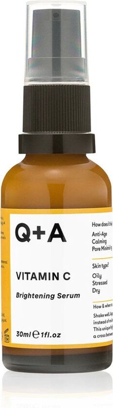 Q+A - Vitamine C Serum - 30ml - Antioxidant - Hydraterend
