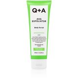 Q+A AHA Exfoliator Body Scrub 250 ml