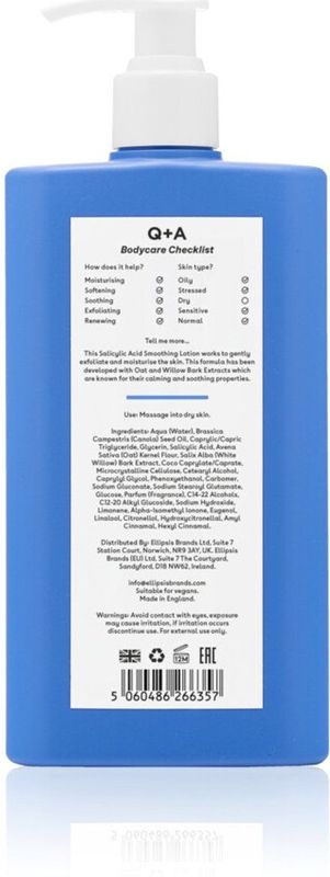 Q+A Salicylic Acid Smoothing Lotion 250 ml